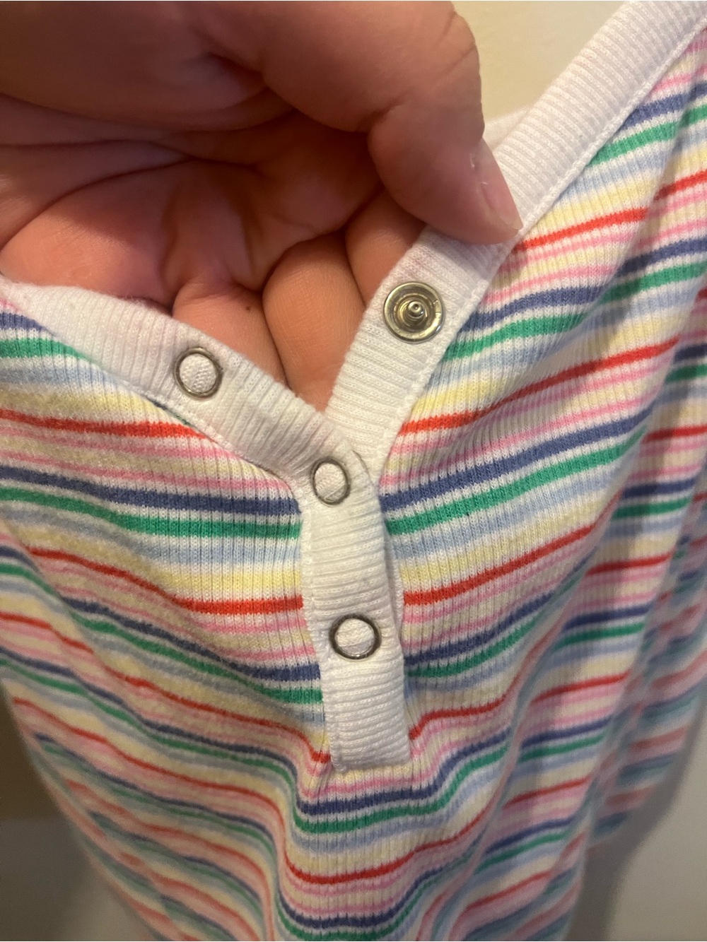 Rainbow stripe tank - Picture 2 of 3